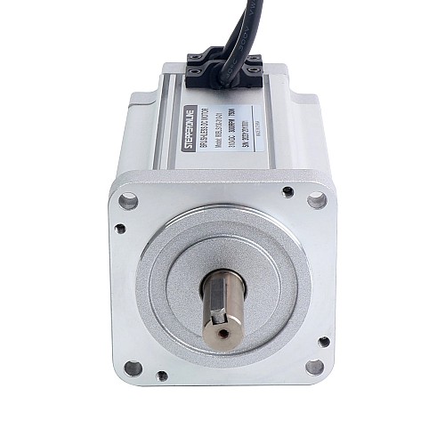 310V 3000RPM 2.38Nm 750W 3.2A Square 80x80x130mm Brushless DC Motor - 80BLS130-310-01 | StepperOnline AU