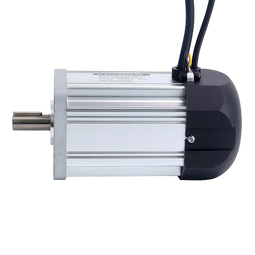 310V 4000RPM 1.8Nm 750W 3.0A Square 80x80x159mm Brushless DC Motor w/ Radiator Fan - 80BLS160F-310-01 | StepperOnline AU