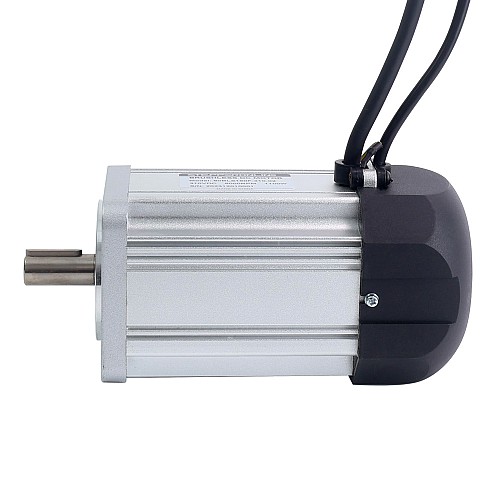 310V 6000RPM 1.75Nm 1100W 4.5A Square 80x80x159mm Brushless DC Motor w/ Radiator Fan - 80BLS160F-310-02 | StepperOnline AU