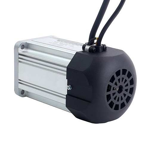 310V 6000RPM 1.75Nm 1100W 4.5A Square 80x80x159mm Brushless DC Motor w/ Radiator Fan - 80BLS160F-310-02 | StepperOnline AU