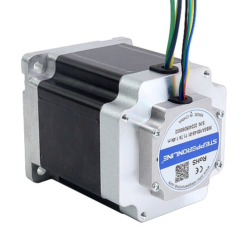 48V 3000RPM 1.4Nm 440W 11.70A 86x86x108mm Brushless DC Motor - 86BSA108-48-01 | StepperOnline AU