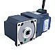 48V 40W 30RPM Geared BLDC Motor 8.48Nm(1200.87oz.in) 100:1 Right Angle Gearbox - F4B40-48GN-30S/4GN100RC | StepperOnline AU
