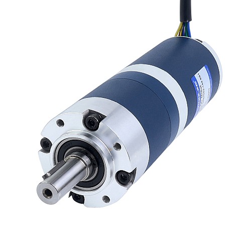 24V 90W 20.7RPM Geared Brushless DC Motor 30.00Nm(4248.35oz.in) 144.5:1 Planetary Gearbox - M62B90-24P-30S/G62-144.5S1 | StepperOnline AU