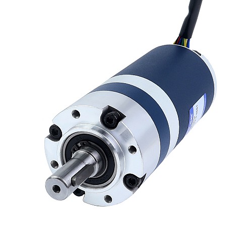 24V 90W 560RPM Geared Brushless DC Motor 1.38Nm(195.42oz.in) 5.36:1 Planetary Gearbox - M62B90-24P-30S/G62-5.36S1 | StepperOnline AU