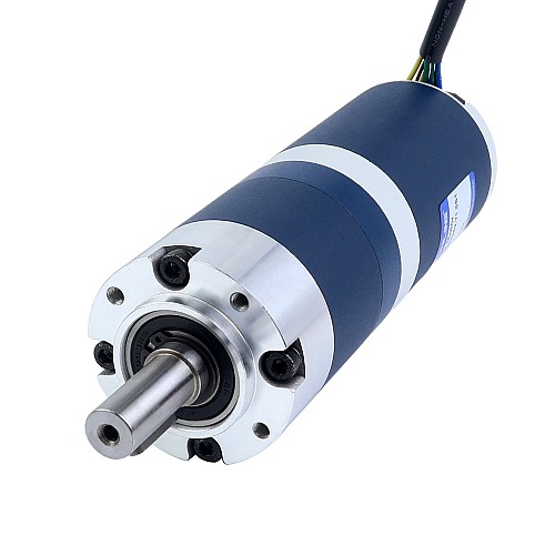 24V 90W 41.9RPM Geared Brushless DC Motor 14.90Nm(2110.01oz.in) 71.5:1 Planetary Gearbox - M62B90-24P-30S/G62-71.5S1 | StepperOnline AU