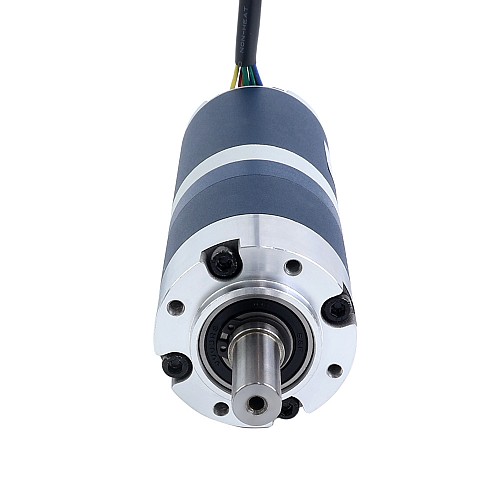24V 90W 41.9RPM Geared Brushless DC Motor 14.90Nm(2110.01oz.in) 71.5:1 Planetary Gearbox - M62B90-24P-30S/G62-71.5S1 | StepperOnline AU