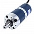 24V 200W 21RPM Geared Brushless DC Motor 67.00Nm(9487.98oz.in) 144.5:1 Planetary Gearbox