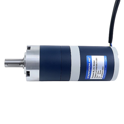 24V 200W 42RPM Geared Brushless DC Motor 33.00Nm(4673.18oz.in) 71.5:1 Planetary Gearbox - M82B200-24P-30S/G82-71.5S1 | StepperOnline AU