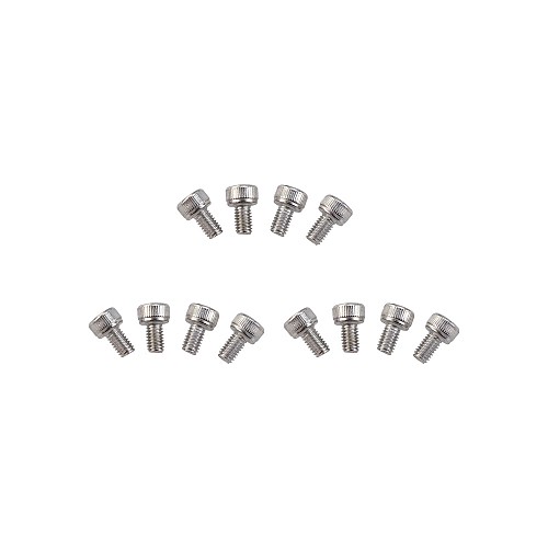 3PCS NEMA 17 Stepper Steel and Rubber Vibration Dampers with 4 M3 Screws - 3-ST-D1 | StepperOnline AU