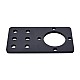 Mounting Plate and Bracket for Nema 17 HG Series Geared Stepper Motor and EG & MG Gearbox - ST-M12 | StepperOnline AU