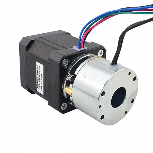 Nema 17 Stepper 0.44Nm(62.32oz.in) w/ Brake Friction Torque 0.25Nm(35.4oz.in) - 17HM19-1684D-B025 | StepperOnline AU