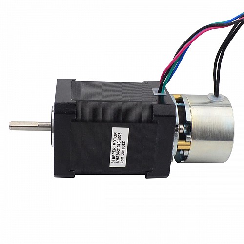 Nema 17 Stepper 0.65Nm(92oz.in) w/ Brake Friction Torque 0.25Nm(35.4oz.in) - 17HS24-2104D-B025 | StepperOnline AU
