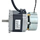 Nema 23 Stepper 0.9Nm(127.43oz.in) w/ Brake Friction Torque 2.0Nm(283oz.in) - 23HM20-0384D-B200 | StepperOnline AU