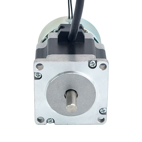 Nema 23 Stepper 0.9Nm(127.43oz.in) w/ Brake Friction Torque 2.0Nm(283oz.in) - 23HM20-0384D-B200 | StepperOnline AU
