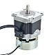 Nema 23 Stepper 0.9Nm(127.43oz.in) w/ Brake Friction Torque 2.0Nm(283oz.in) - 23HM20-0384D-B200 | StepperOnline AU