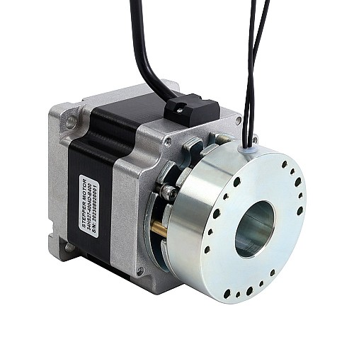 Nema 34 Stepper 3.4Nm(481.5oz.in) w/ Brake Friction Torque 4.0Nm(566oz.in) - 34HS27-4004D-B400 | StepperOnline AU