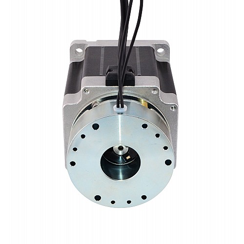 Nema 34 Stepper 7.0Nm(1001oz.in) w/ Brake Friction Torque 4.0Nm(566oz.in) - 34HS38-4204D-B400 | StepperOnline AU