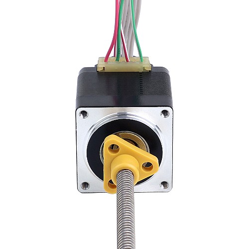 Nema 11 External Acme Linear Stepper Motor 1.0A 32.2mm Stack w/ Optical Rotary Encoder 300PPR - 11E13S1004HD5-180RS-E22-300 | StepperOnline AU