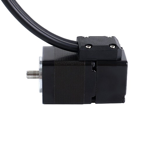 Short Shaft Nema 11 Closed Loop Stepper Motor 0.06Nm(8.5oz.in) Encoder 1000PPR(4000CPR) - 11HS12-1004D-E1000-EGS | StepperOnline AU