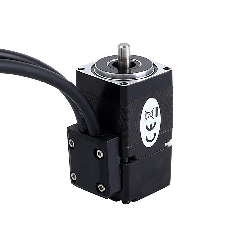 Short Shaft Nema 11 Closed Loop Stepper Motor 0.06Nm(8.5oz.in) Encoder 1000PPR(4000CPR) - 11HS12-1004D-E1000-EGS | StepperOnline AU