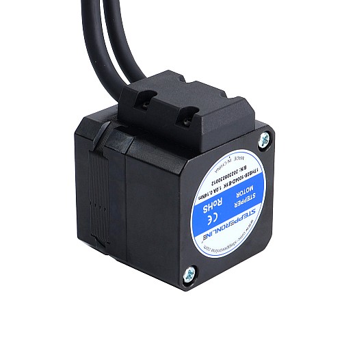 Nema 17 Closed Loop Stepper Motor 14Ncm(19.83oz.in) with Encoder 1000PPR(4000CPR) - 17HS08-1004D-E1K | StepperOnline AU