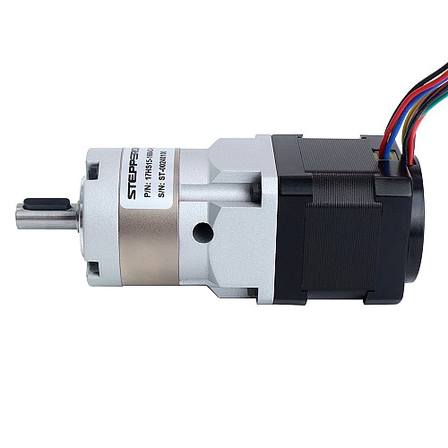 Nema 17 Stepper Motor with High Precision Gearbox Gear Ratio 10:1 & Magnetic Encoder 1000PPR(4000CPR) - 17HS15-1684D-EG10-AR4 | StepperOnline AU