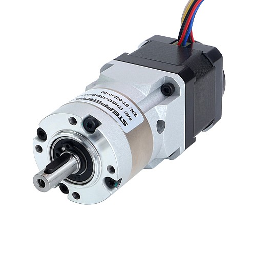 Nema 17 Stepper Motor with High Precision Gearbox Gear Ratio 10:1 & Magnetic Encoder 1000PPR(4000CPR) - 17HS15-1684D-EG10-AR4 | StepperOnline AU
