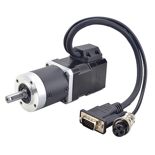 Nema 17 Closed Loop Stepper Motor L=39mm Gear Ratio 20:1 High Precision Planetary Gearbox - 17HS15-HG20-E1000 | StepperOnline AU