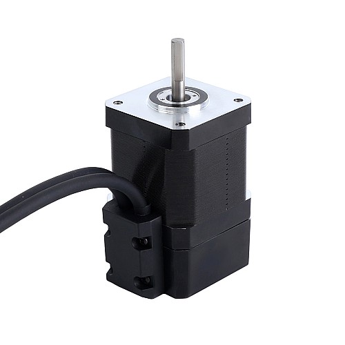 Nema 17 Closed Loop Stepper Motor 52Ncm(73.64oz.in) with Encoder 1000PPR(4000CPR) - 17HS19-2004D-E1K | StepperOnline AU