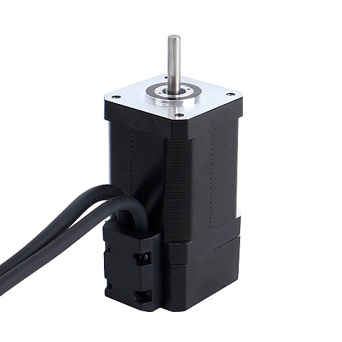 Nema 17 Closed Loop Stepper Motor 80Ncm(113.29oz.in) with Encoder 1000PPR(4000CPR) - 17HS24-2004D-E1K | StepperOnline AU