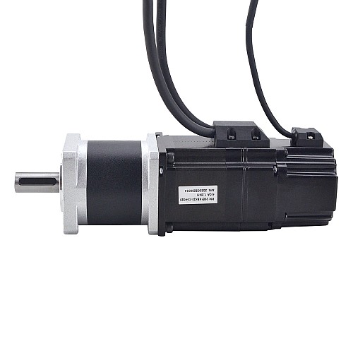 Nema 23 Closed Loop Stepper Motor 1.2Nm(169.97oz.in) with Electromagnetic Brake & 20:1 High Precision Gearbox - 23E1KBK20-12-HG20 | StepperOnline AU