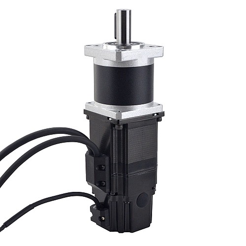 Nema 23 Closed Loop Stepper Motor 1.2Nm(169.97oz.in) with Electromagnetic Brake & 20:1 High Precision Gearbox - 23E1KBK20-12-HG20 | StepperOnline AU