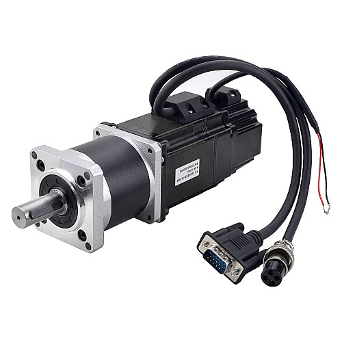 Nema 23 Closed Loop Stepper Motor 1.2Nm(169.97oz.in) with Electromagnetic Brake & 50:1 High Precision Gearbox - 23E1KBK20-12-HG50 | StepperOnline AU