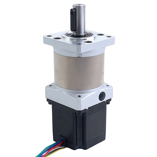 AR4 Upgraded Nema 23 Stepper Motor with YGS Gearbox Gear Ratio 50:1 High Precision Planetary Gearbox - 23HS22-2804D-YGS50-AR4 | StepperOnline AU