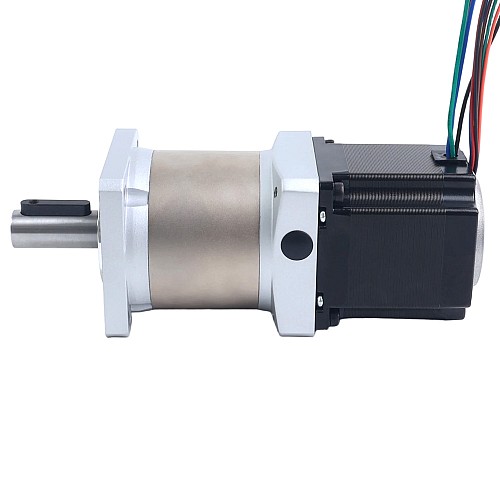 AR4 Upgraded Nema 23 Stepper Motor with YGS Gearbox Gear Ratio 50:1 High Precision Planetary Gearbox - 23HS22-2804D-YGS50-AR4 | StepperOnline AU