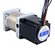 AR4 Upgraded Nema 23 Stepper Motor with YGS Gearbox Gear Ratio 50:1 High Precision Planetary Gearbox - 23HS22-2804D-YGS50-AR4 | StepperOnline AU