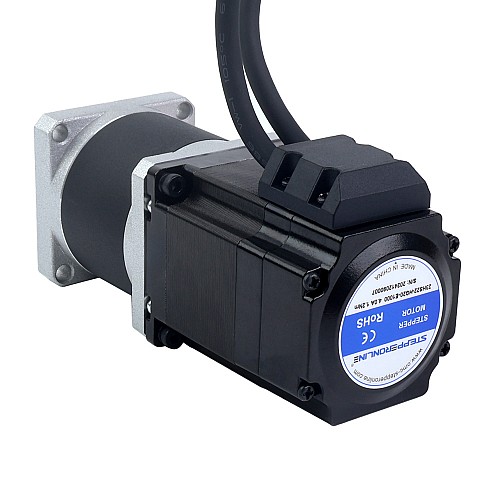 Nema 23 Closed Loop Stepper Motor L=77mm Gear Ratio 20:1 High Precision Planetary Gearbox - 23HS22-HG20-E1000 | StepperOnline AU