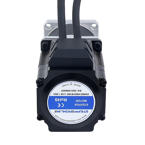 Nema 23 Closed Loop Stepper Motor L=77mm Gear Ratio 20:1 High Precision Planetary Gearbox - 23HS22-HG20-E1000 | StepperOnline AU