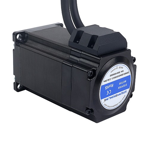 S Series Nema 23 Closed Loop Stepper Motor 2.0Nm(283.22oz.in) 3-Channel Encoder 1000PPR(4000CPR) - 23HS30-2504D-E1000-C1 | StepperOnline AU