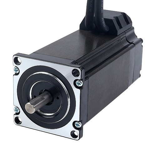S Series Nema 23 Closed Loop Stepper Motor 3.00Nm(424.83oz.in) Encoder 1000PPR(4000CPR) - 23HS40-5004D-E1K-1M5 | StepperOnline AU