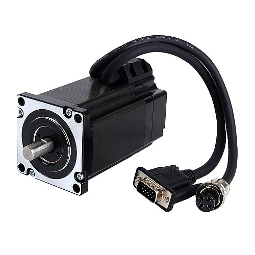 S Series Nema 24 Closed Loop Stepper Motor 3.0Nm(424.83oz.in) Encoder 1000PPR(4000CPR) - 24HS34-5004D-E1000 | StepperOnline AU