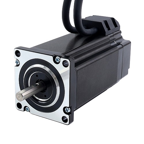 S Series Standard Nema 24 Closed Loop Stepper Motor 4.0Nm(566.45oz.in) Encoder 1000PPR(4000CPR) - 24HS40A-5004D-E1000 | StepperOnline AU