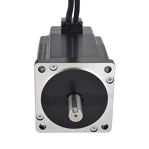 E Series Nema 34 Closed Loop Stepper Motor 9Nm(1274.5oz.in) Encoder 1000PPR(4000CPR) - 34HE46-6004D-E1000 | StepperOnline AU
