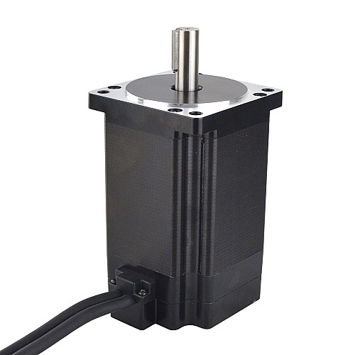 E Series Nema 34 Closed Loop Stepper Motor 9Nm(1274.5oz.in) Encoder 1000PPR(4000CPR) - 34HE46-6004D-E1000 | StepperOnline AU