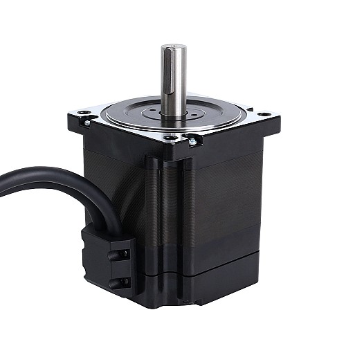 S Series Nema 34 Closed Loop Stepper Motor 4.3Nm(608.93oz.in) Encoder 1000PPR(4000CPR) - 34HS31-6004D-E1000 | StepperOnline AU