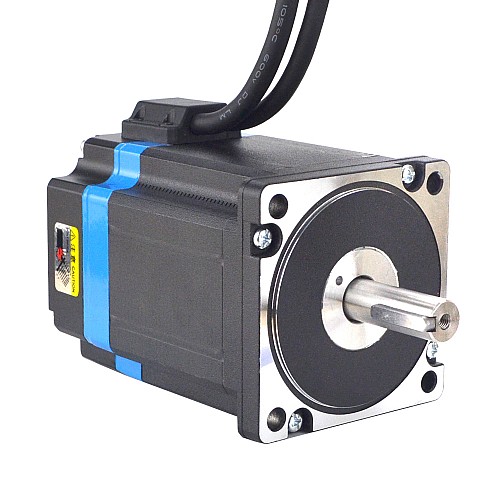 Nema 34 Closed Loop Stepper Motor 5.8Nm/821.35oz.in Encoder 1000PPR - 34HS38-6004D-E1000 | StepperOnline AU
