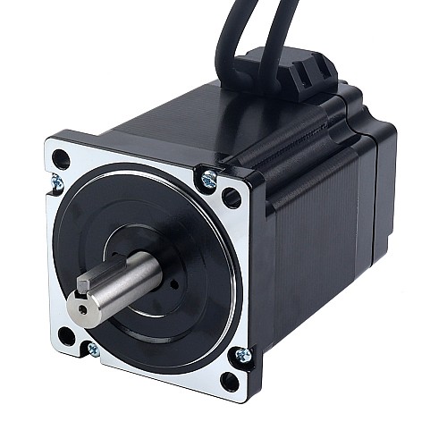 S Series Nema 34 Closed Loop Stepper Motor 6.50Nm(920.48oz.in) Encoder 1000PPR(4000CPR) - 34HS39-6004D-E1000 | StepperOnline AU