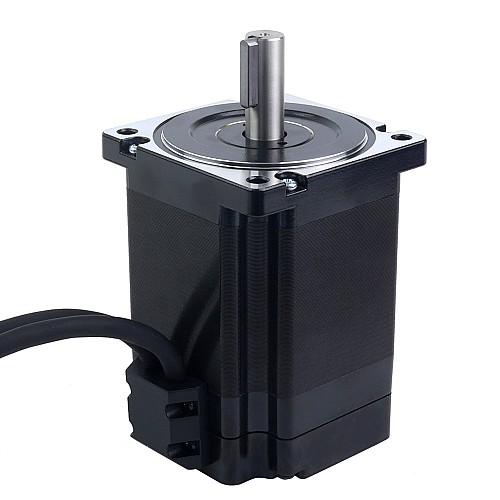 S Series Nema 34 Closed Loop Stepper Motor 6.50Nm(920.48oz.in) Encoder 1000PPR(4000CPR) - 34HS39-6004D-E1000 | StepperOnline AU