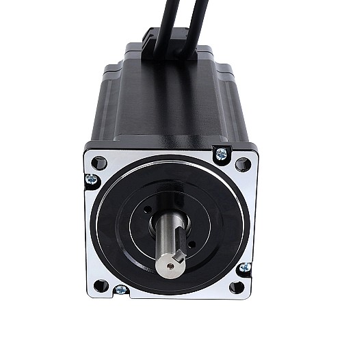 S Series Nema 34 Closed Loop Stepper Motor 12.0Nm(1699.34oz.in) Encoder 1000PPR(4000CPR) - 34HS59-6004D-E1000 | StepperOnline AU