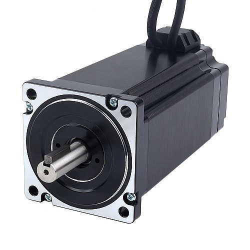S Series Nema 34 Closed Loop Stepper Motor 12.00Nm(1699.34oz.in)Encoder 1000PPR(4000CPR) - 34HS59-6004D-E1K-1M5 | StepperOnline AU